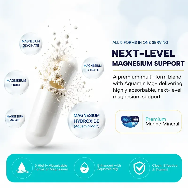 5 forms of magnesium in one capsule