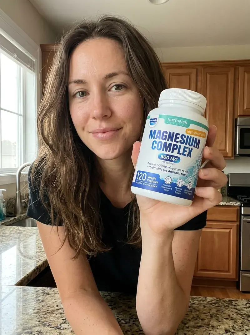 Happy customer with NUTRAVER Magnesium Complex