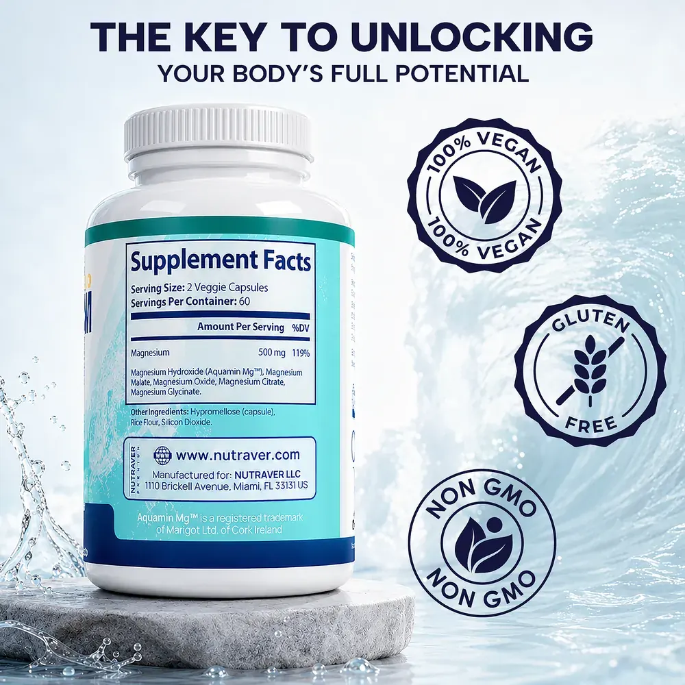 Supplement Facts — vegan, gluten-free, non-GMO